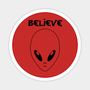 Believe. Alien. Magnet